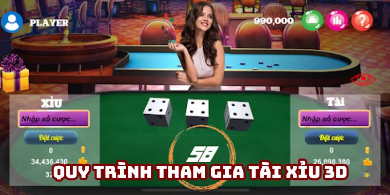 Cập nhật chi tiết quy trình trải nghiệm Sicbo 3D