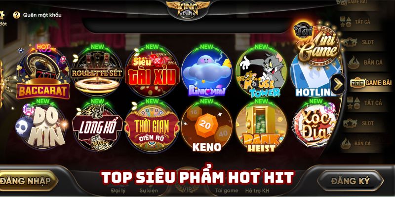 Top siêu phẩm hot hit