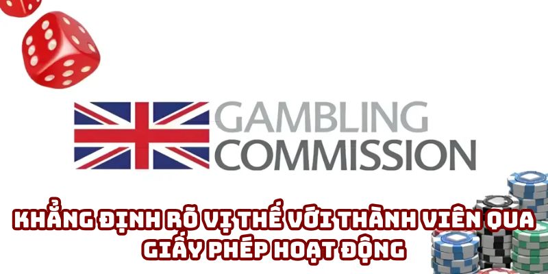 Khẳng định rõ vị thế với thành viên qua giấy phép hoạt động